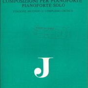 Composizioni per pianoforte, pianoforte solo