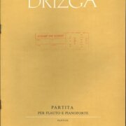 Partita - per flauto e pianoforte