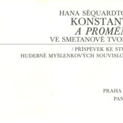 Konstanty a proměny