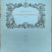 Sinfonia pastoralis ex C