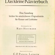 Das kleine Klavierbuch