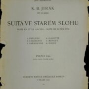 Suita ve starém slohu