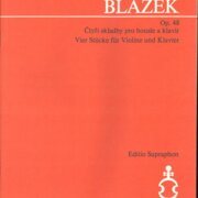 Čtyři skladby pro housle a klavír