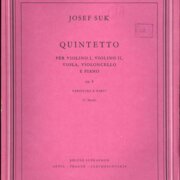 Quintetto per violino I, violino II, viola, violoncello e piano