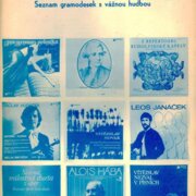 Seznam gramodesek s vážnou hudbou