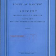 Koncert pro dvoje housle a orchestr