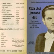 Růže chci jen tobě dáti