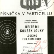 Písnička v particellu 14