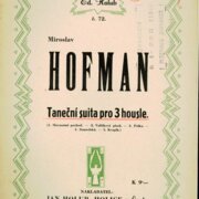 Taneční suita pro 3 houske