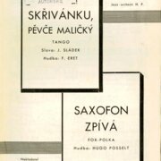 Skřivánku pěvče maličký, Saxofon zpívá