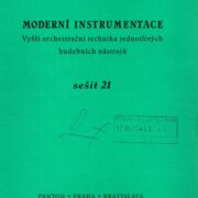 Moderní instrumnetace sešit 21