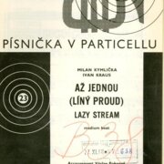 Písnička v particellu 23