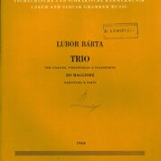 Trio per violino, violoncello e pianoforte