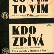 Co vím, to vím, Kdo zpívá