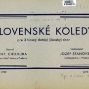 Slovenské koledy
