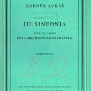 III. Sinfonia