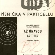 Písnička v particellu 13