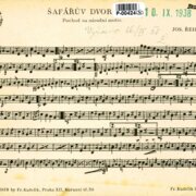 Šafářův dvoreček