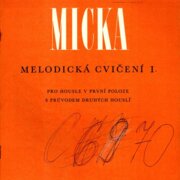 Melodická cvičení I.