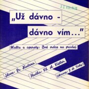 Už dávno-dávno vím