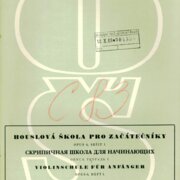 Houslová škola pro začátečníky, opus 6, sešit 1