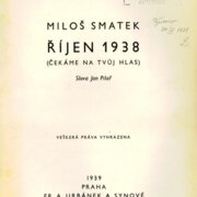 Říjen 1938
