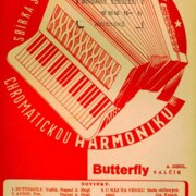 Sbírka solových skladeb pro chromatickou harmoniku - Butterfly