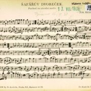 Šafářův dvoreček