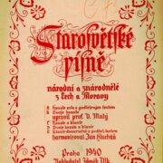 Starosvětské písně