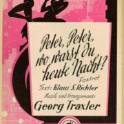 Peter, Peter, wo warst Ju heute Nacht?