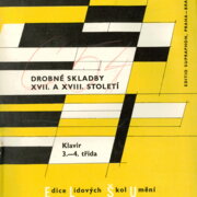 Drobné skladby XVII. a XVIII. století