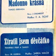 Madonno krásná, Ztratil jsem děvčátko