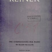 Tre compozisioni per piano