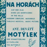 Na horách, Motýlek