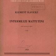 Intermezzi mattutini