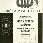 Písnička v particellu 20