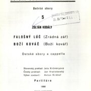 Edícia sborového spevu 5