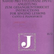 Návod pro vyučování zpěvu