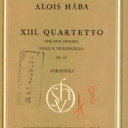 XIII. Quartetto