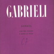 Sonata - con tre violini