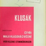 Čtyři malá hlasová cvičení