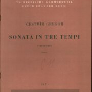 Sonata in tre tempi - pianoforte