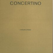 Concertino 2 violini e piano