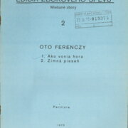 Edícia zborového spevu 2