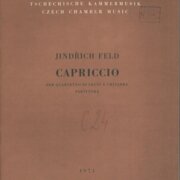 Capriccio - per quartetto di legni e chitarra partitura