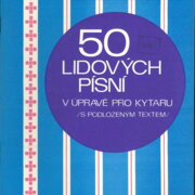 50 lidových písní v úpravě pro kytaru