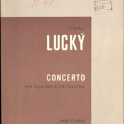 Concerto per violino e orchestra