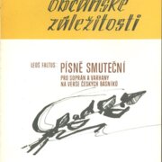 Sborům pro občanské záležitosti - Písně smuteční