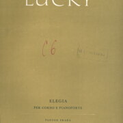 Elegia - per corno e pianoforte