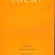 Sonata - per violino solo